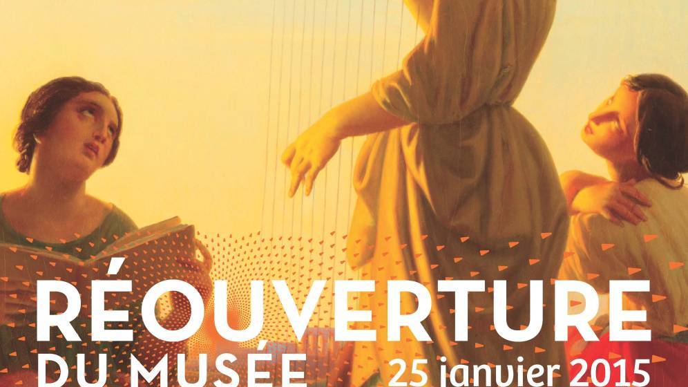 Affiche de la réouverture du MUDO