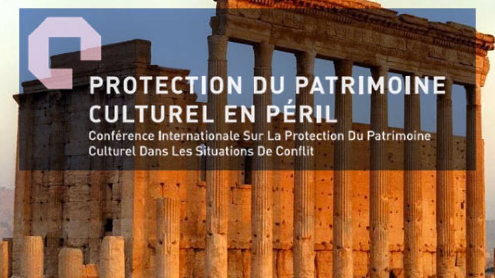 Conférence internationale sur la protection du patrimoine en péril, Abou Dabi, 2-3 décembre 2016