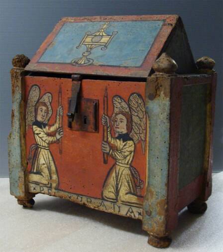 Tabernacle. Trésor de Saint-Béat
