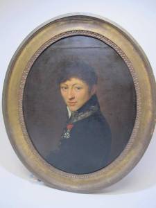 Jean-Baptiste Couvelet (Charleville 1772- Mézières 1830). Portrait d'Alexandre Godard, ancien maire de Châlons-en-Champagne