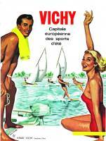 Bill Wirts, Vichy, capitale européenne des sports d’été, 1963, affiche Havas, fonds patrimoniaux de la ville de Vichy.JPG