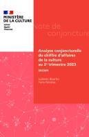 Note de conjoncture - Analyse conjoncturelle du chiffre d’affaires de la culture au 2e trimestre 2023-premiere de couverture.jpg