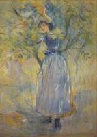 Morisot Berthe, La cueillette des oranges à Cimiez, Grasse, musée d'art et d'histoire de Provence