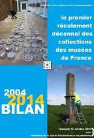 Affiche de Journée nationale sur le premier récolement décennal dans les musées de France, Bilan 2004-2014, Paris, 10 octobre 2014