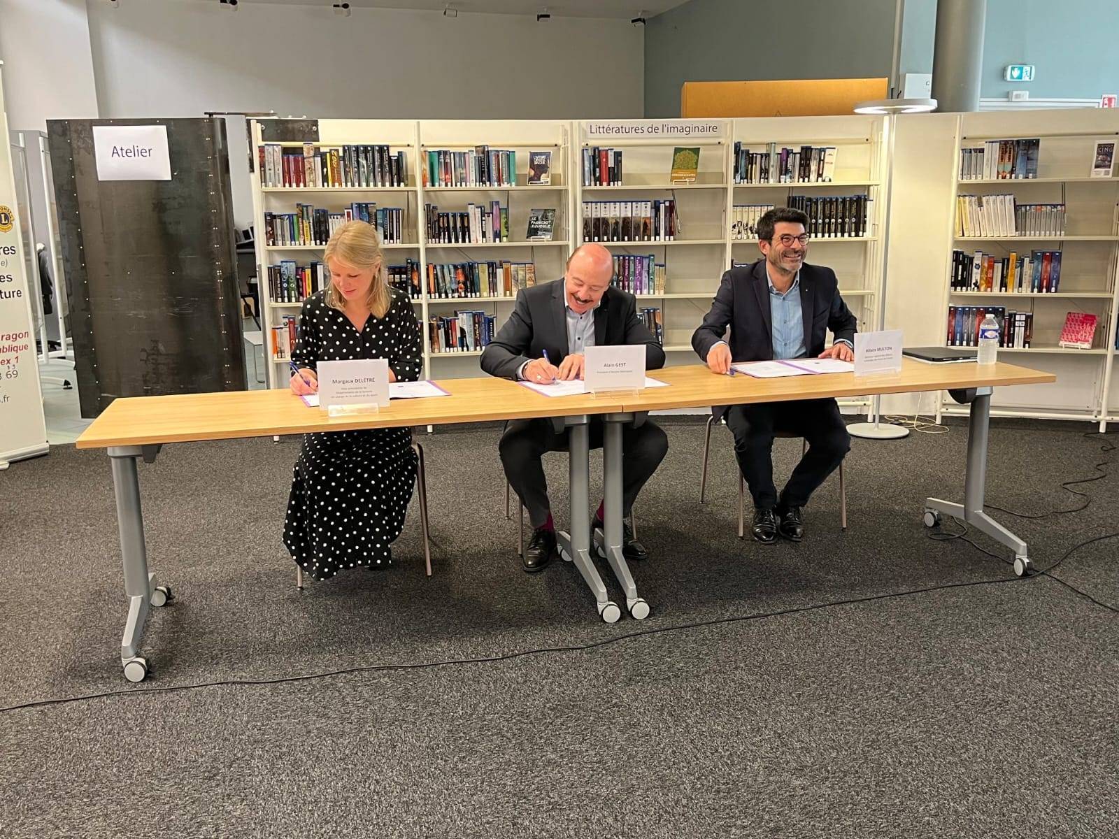 Lecture publique : un nouvel élan porté par Amiens Métropole, la Somme et la DRAC Hauts-de-France