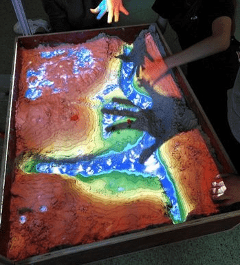 Un bac à sable à réalité augmentée