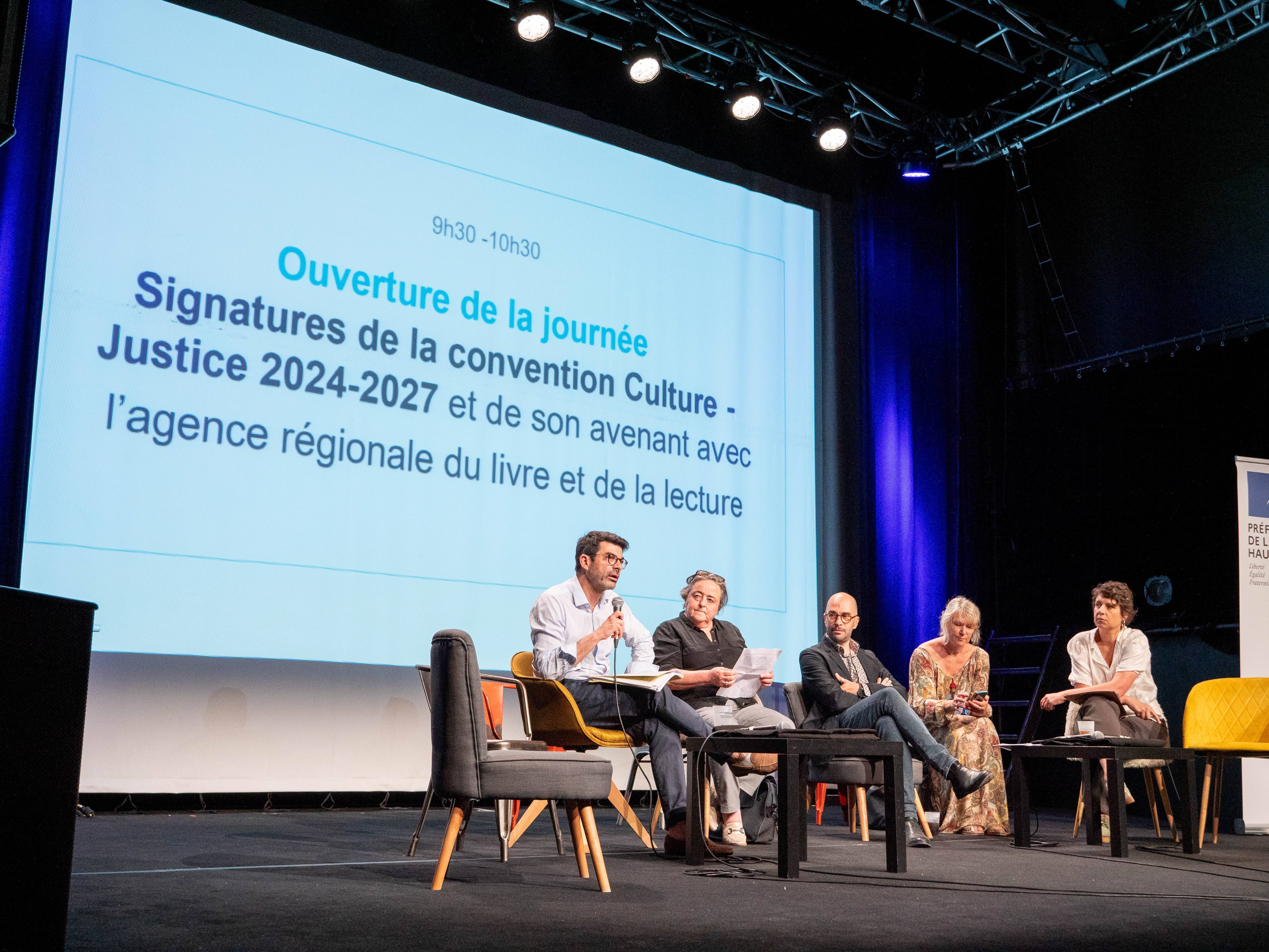 Culture-Justice : renouvellement de la convention au Grand Mix de Tourcoing (59)