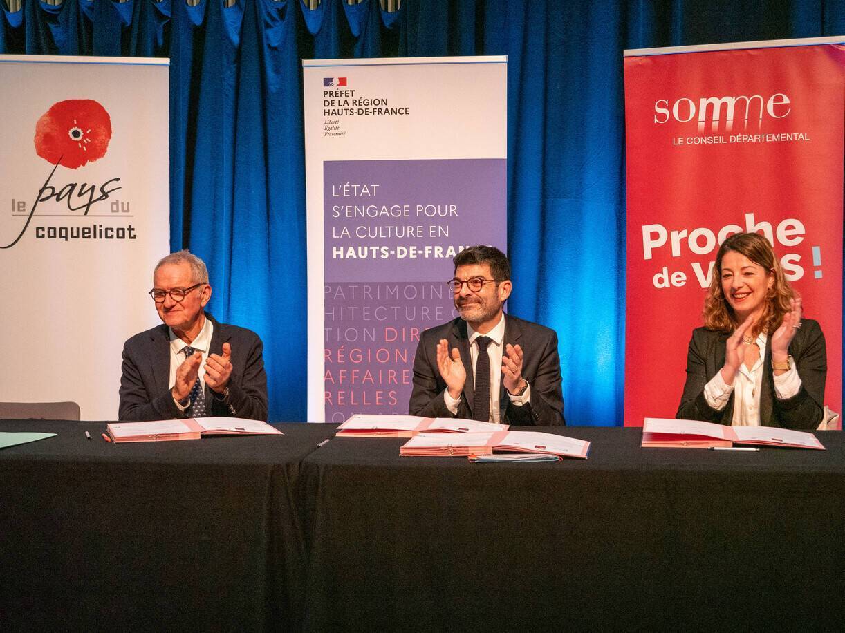 Culture et ruralité&nbsp;: signature de deux contrats sur le territoire du Pays du Coquelicot