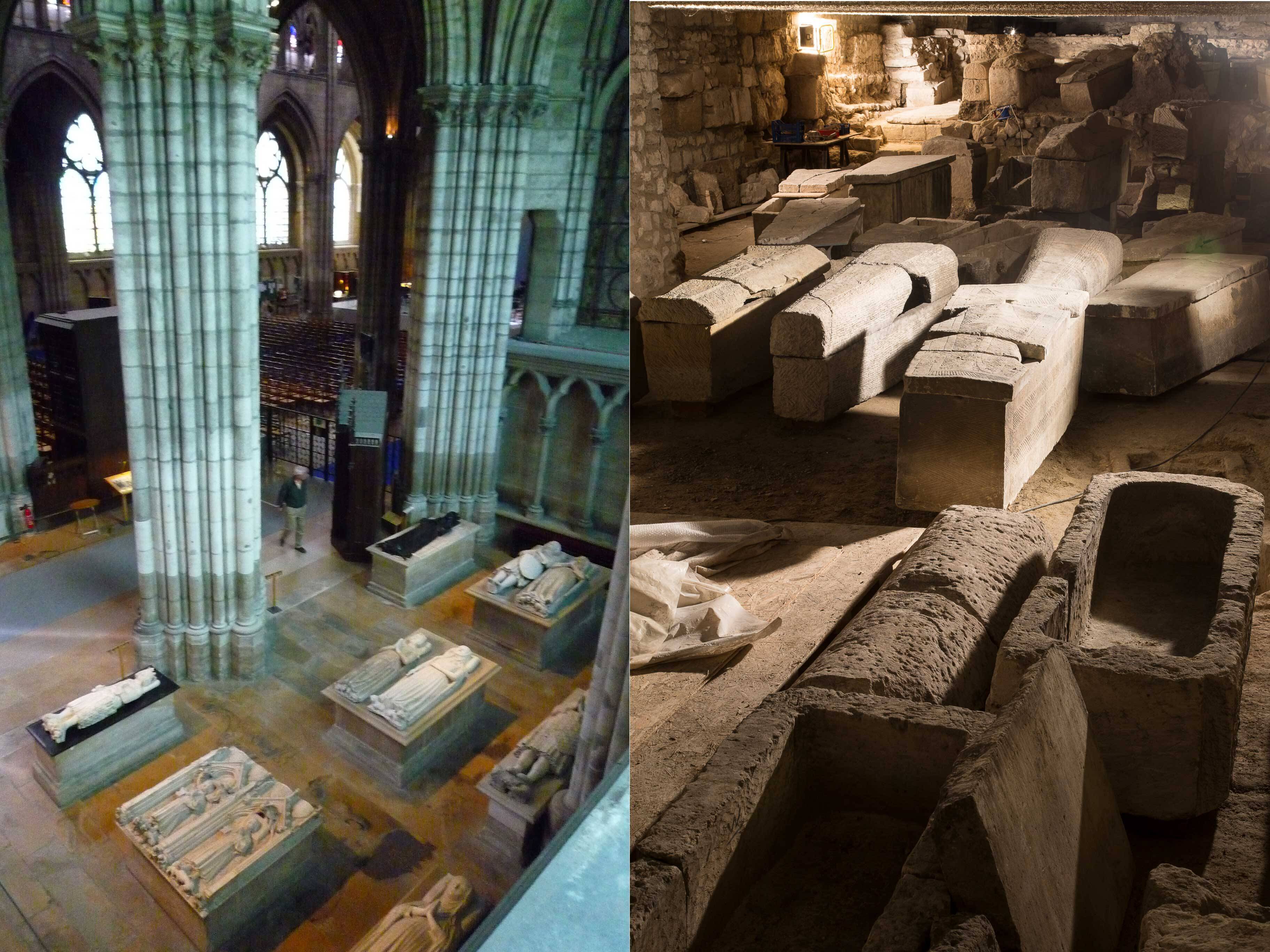Las vidrieras del deambulatorio de la basílica de Saint-Denis vuelven a brillar Las vidrieras del deambulatorio de la basílica de Saint-Denis vuelven a brillar