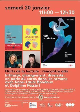Rendez-vous avec Les Nuits de la lecture 2024 en Île-de-France ...