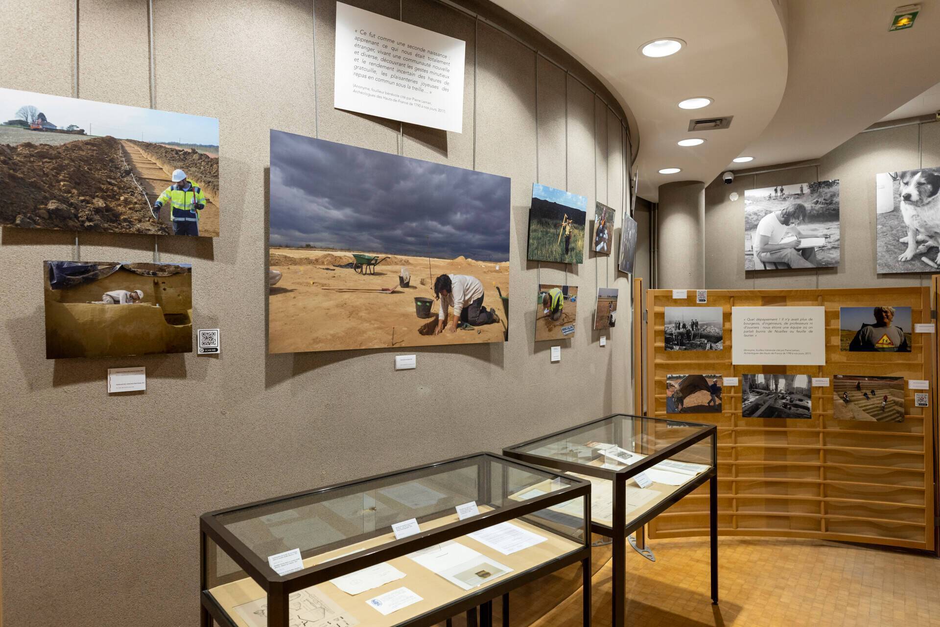 ARCHEOLOGIE : l’exposition « Du Coeur à l’ouvrage » dévoile l'intimité du travail des archéologues, à Pontoise.