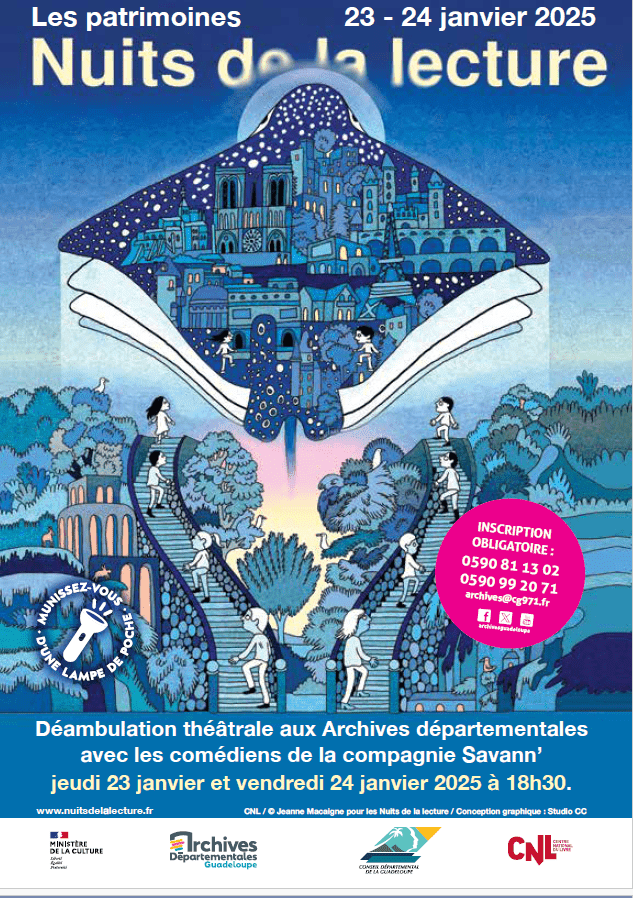 Les Nuits de la lecture en Guadeloupe | Ministère de la Culture