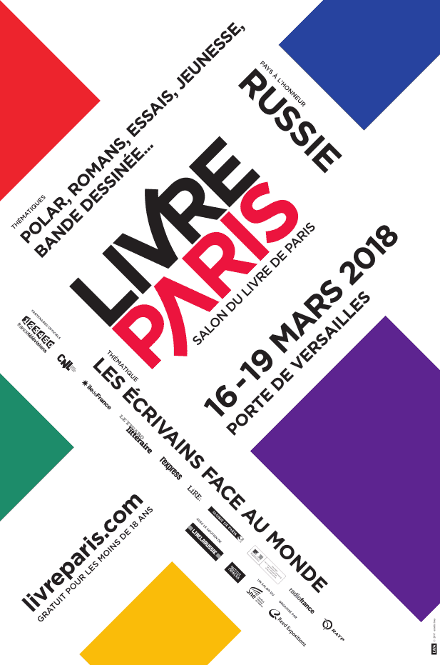Salon Livre Paris 2018 le programme complet et le stand « Vive la
