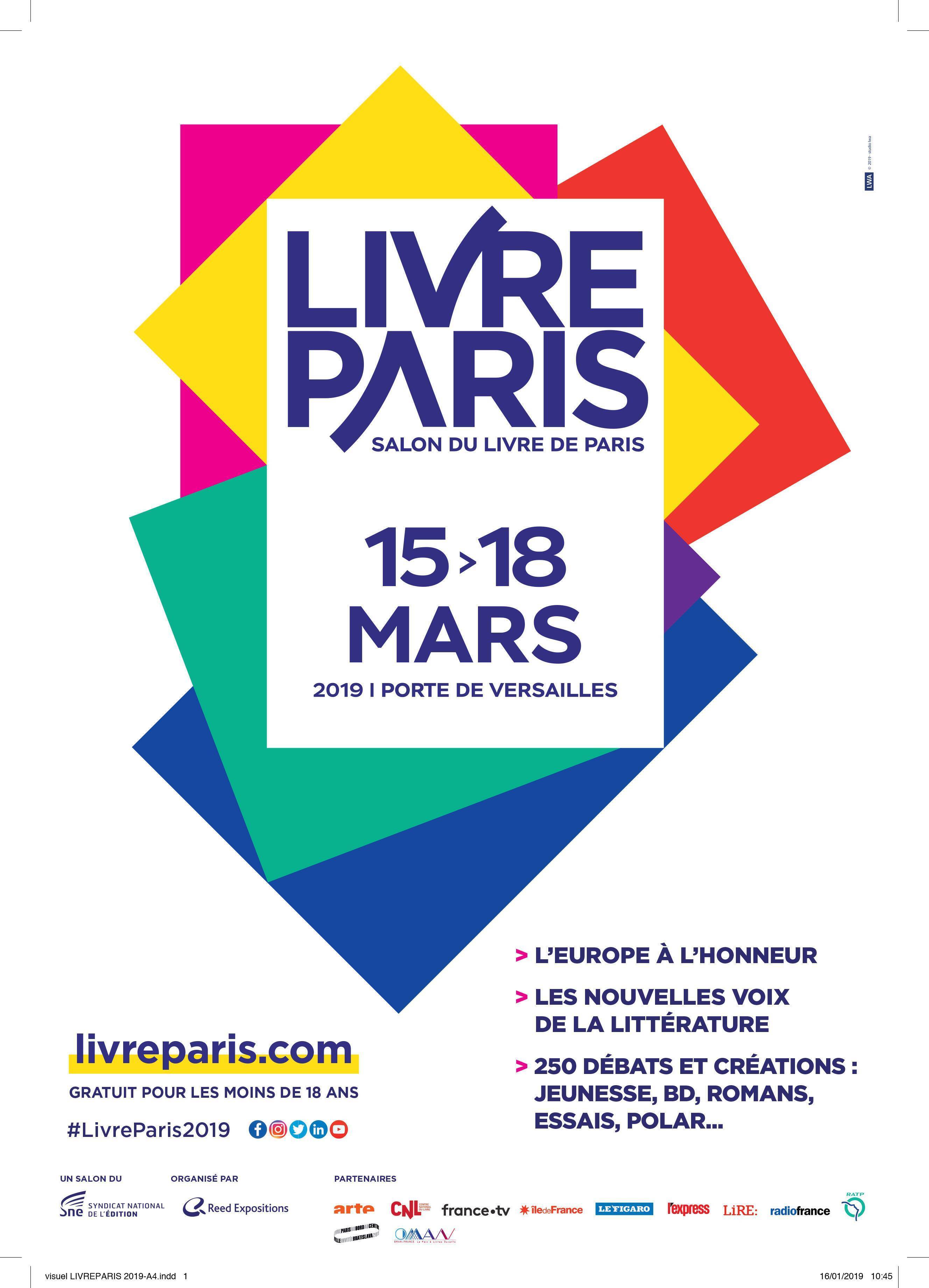 Salon Livre Paris 2019 Le Programme Complet Et Le Stand Tous