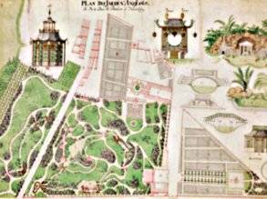 Jardin anglais du duc de Praslin (vers 1790)